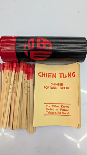 Chinese fortune sticks set - chinese,