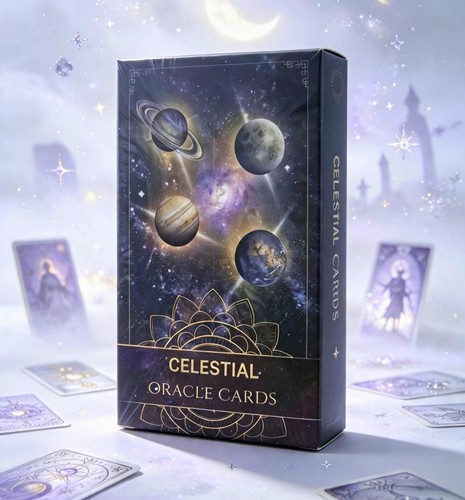 Celestial oracle cards deck - oracle,