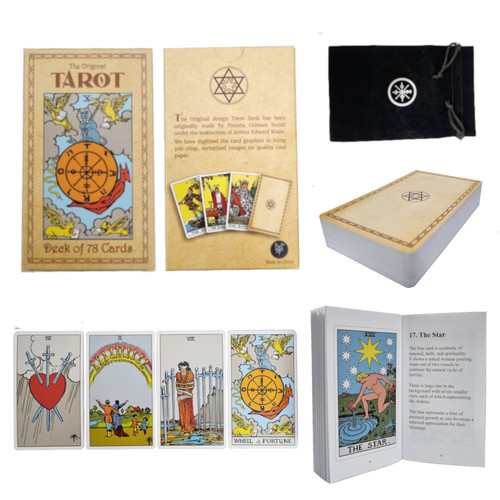 Tarot cards and velvet - cards,