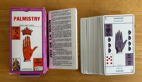 Vintage palmistry fortune - vintage,