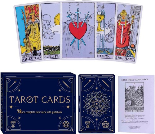 Tarot cards deck - deck, box