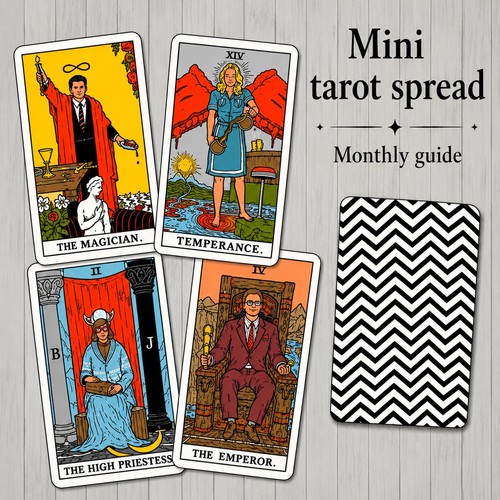 Mini tarot spread personal - ,