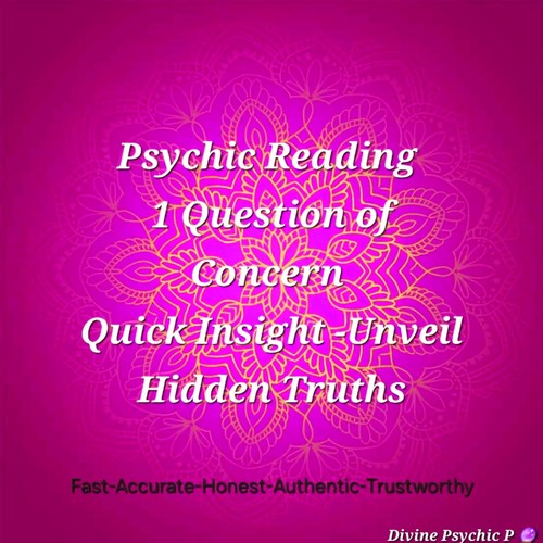 Psychic reading question of - reading,1,