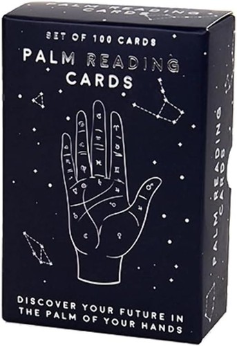 Palm reading cards set - set, of